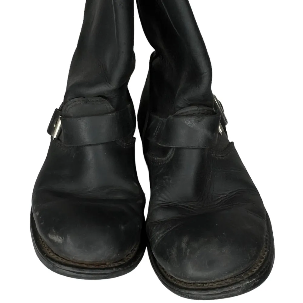 Frye Black Leather‎ Riding Boots as is - Image 4
