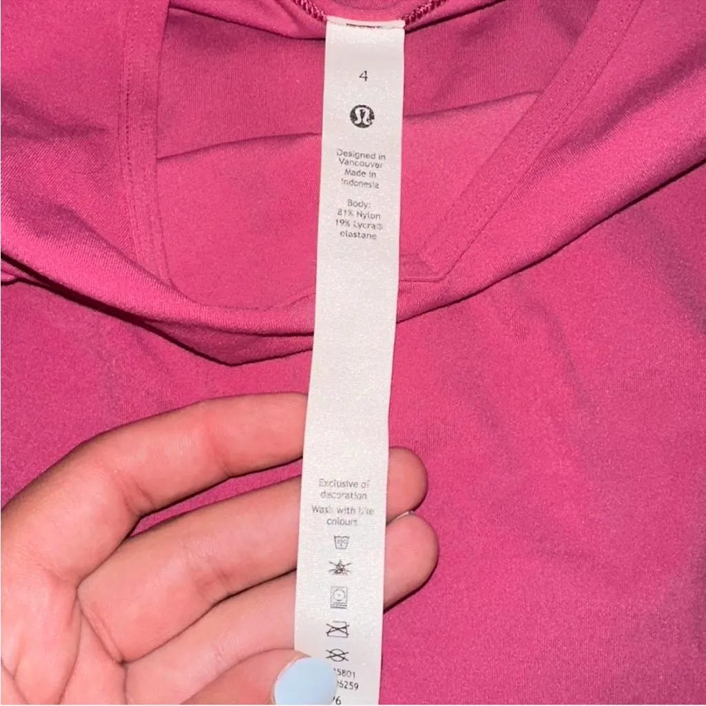EUC Lululemon Align T-Shirt—Pink Lychee - Image 3