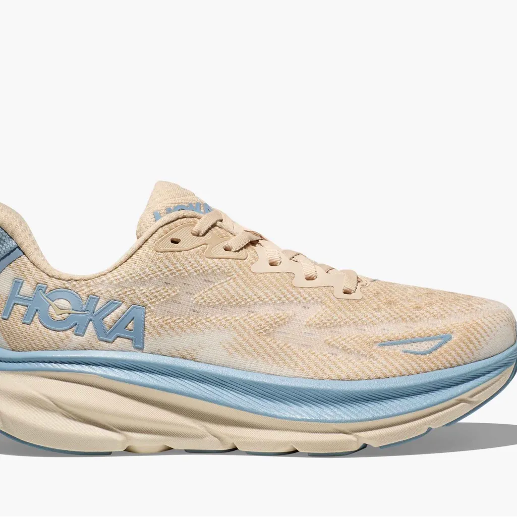Hoka One One Clifton 9 Shoes Women Sz 7 Oak Alabaster Athletic Running Sneaker - Image 9