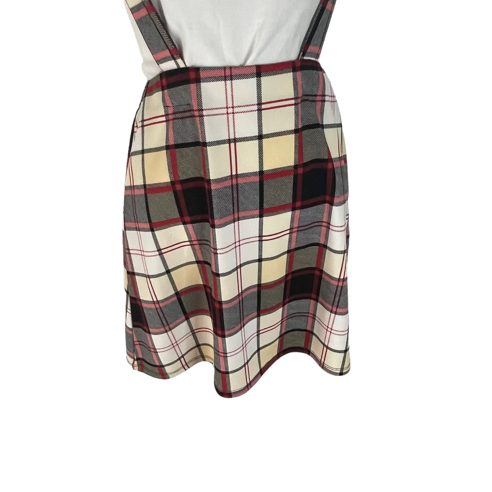 Papaya Women's Size Small‎ Plaid Overall Skirt - Image 3