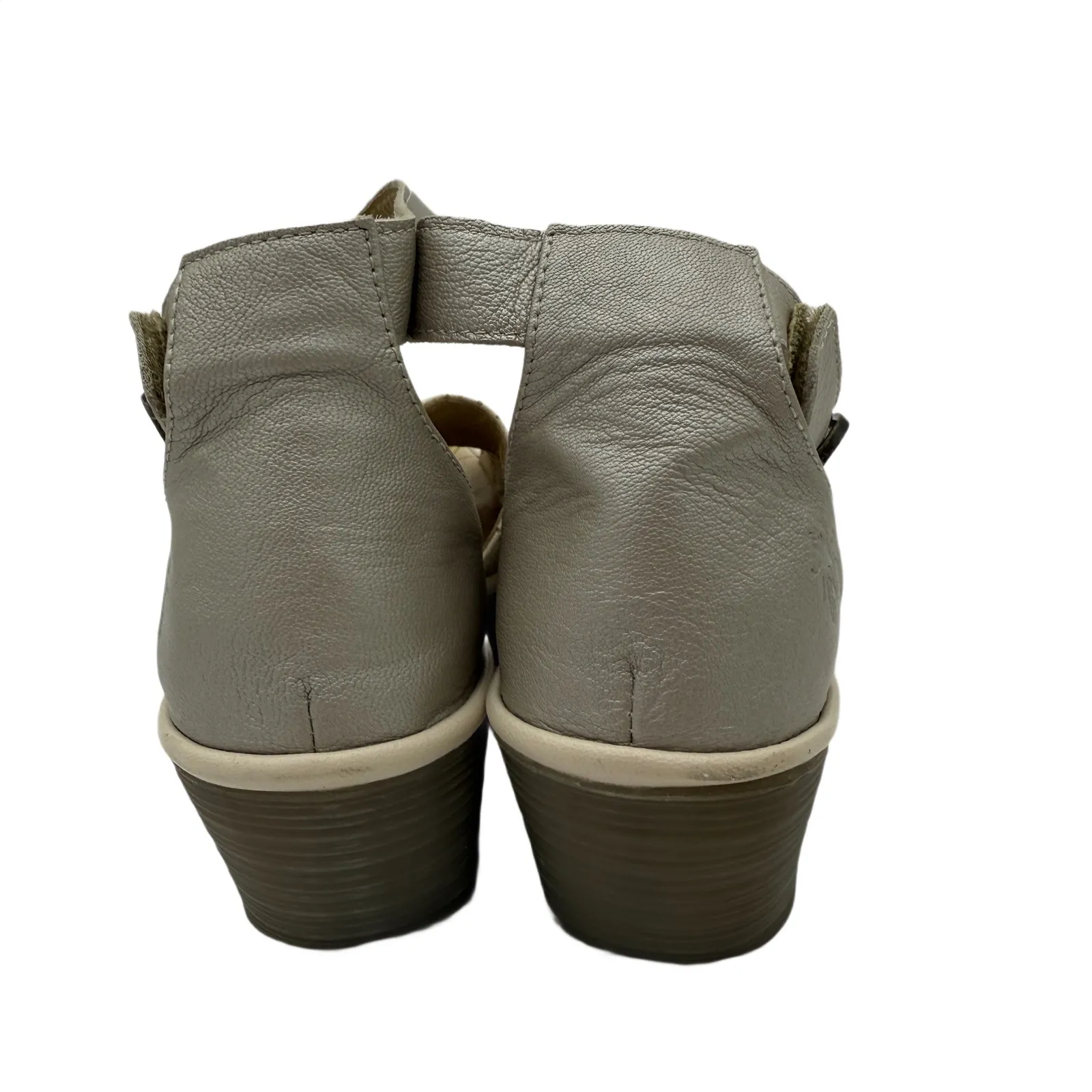 Fly London Yall Cupido Cutout Perforated Leather Heels Size 41 / 10 - 10.5 - Image 6