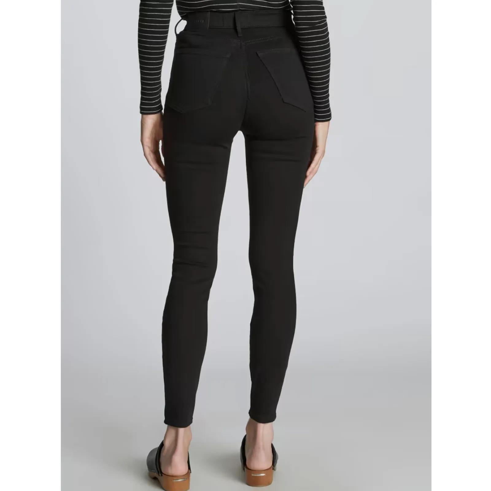 NWT Everlane Women's Sz 34C The Way High Skinny Jean in Black High Rise - Image 12