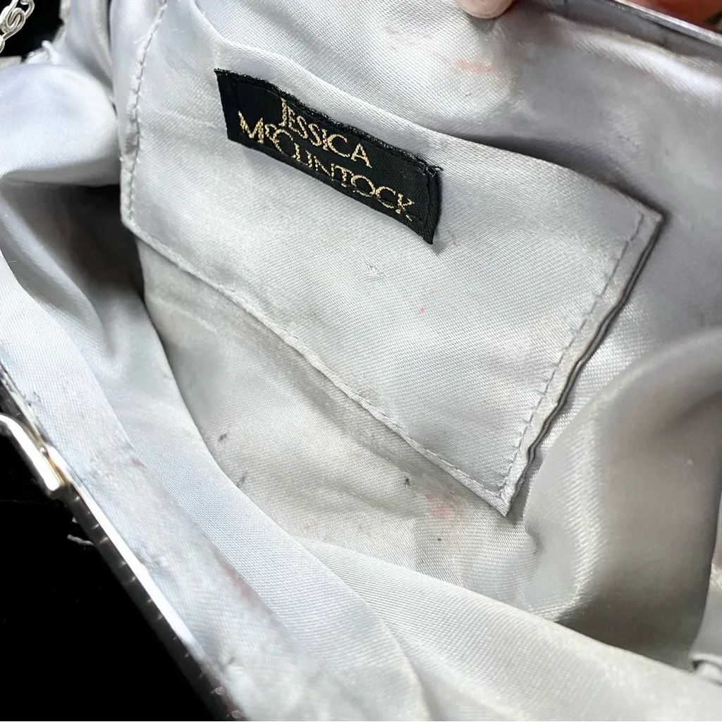 Jessica McClintock sequin purse/clutch - Image 5