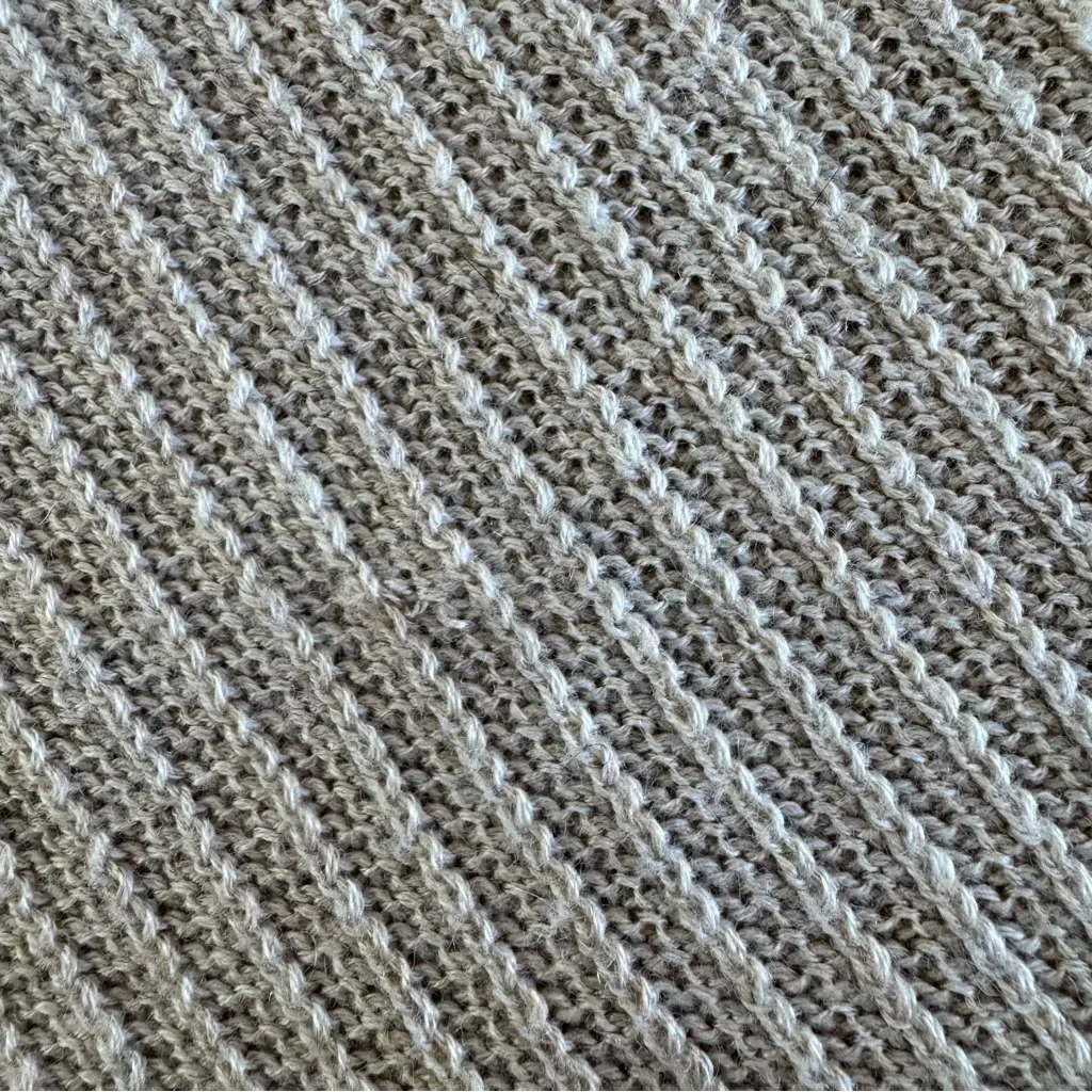 Calvin Klein Neutral Beige Sweater Knit Top  Layered M Quiet Luxury Minimalist - Image 14