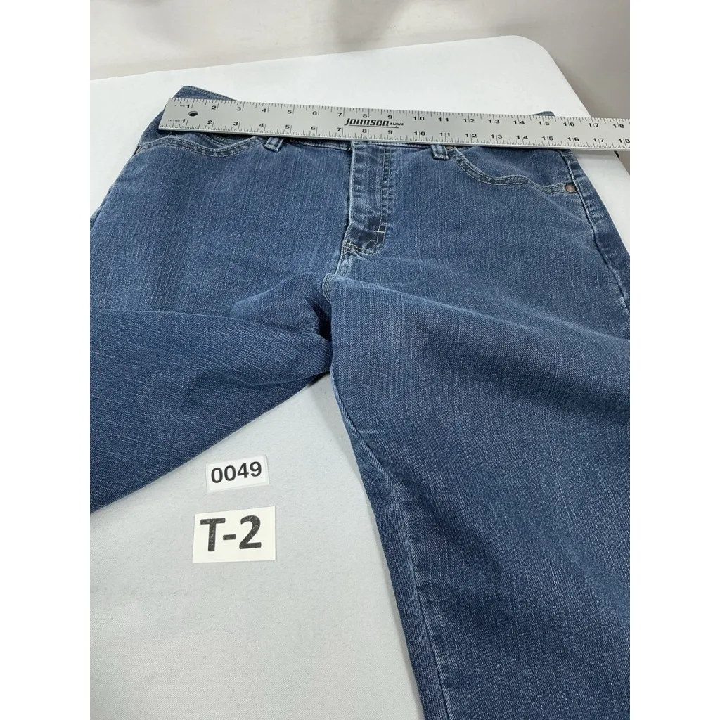 Womans Excellent Condition Lee Relaxed Fit Blue Jeans 10 P 0049/T-2 - Image 5
