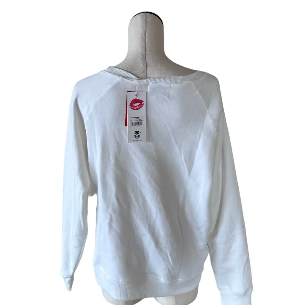 NWT Wildfox Vanilla Coca-Cola Polar Friends Crewneck Sommers Pullover - Image 9