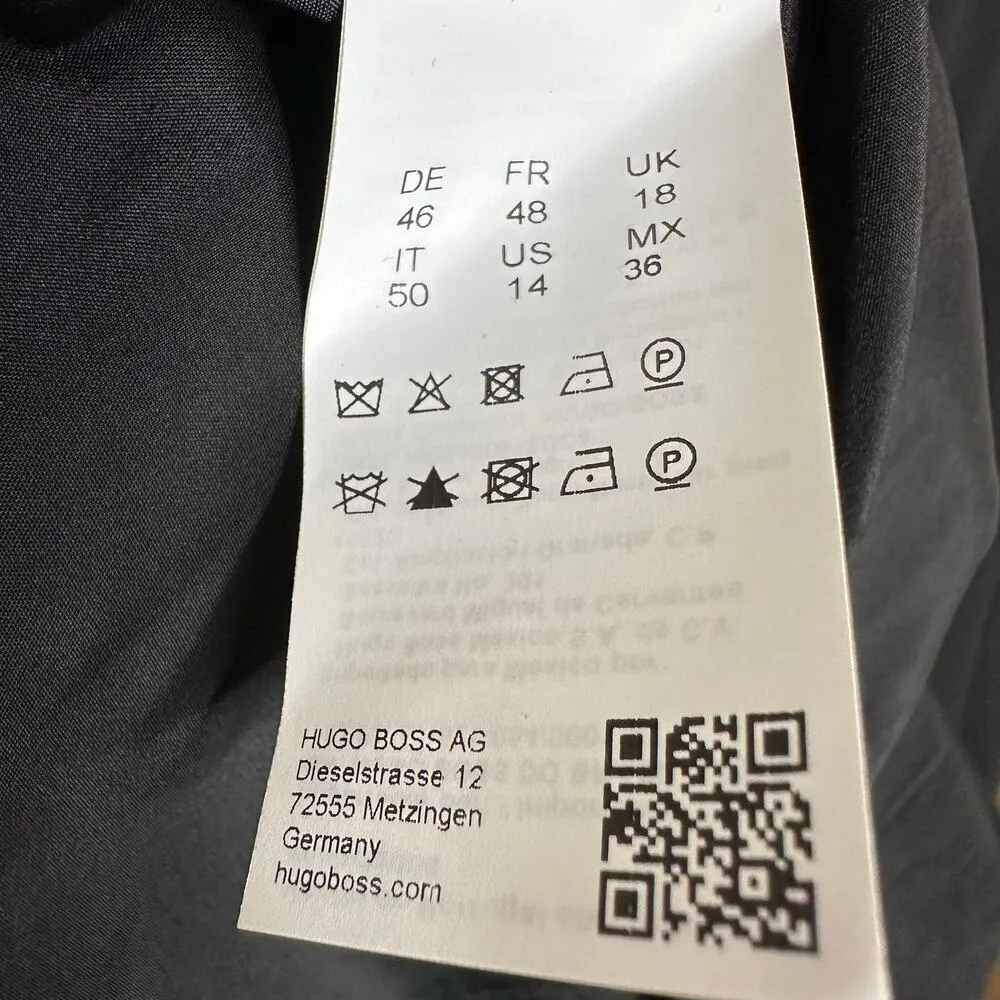 NWT Hugo Boss Dirusa Sleeveless Sheath Dress Women's Black Size US 14 - Image 6