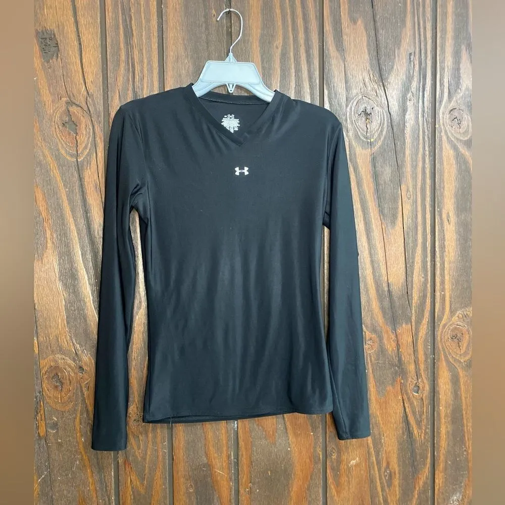 Under Armour black long sleeve top size Large - Image 6