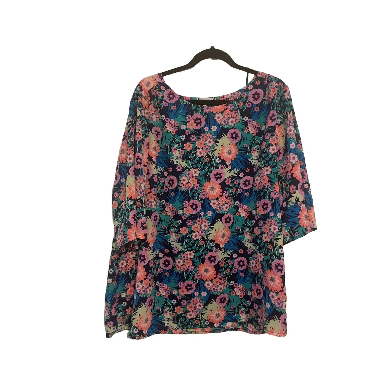 Pip & Vine floral maternity blouse‎ 1X Size undefined - Image 2