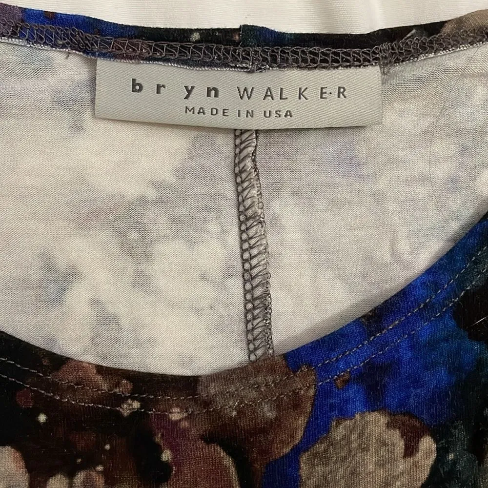 Bryn Walker Damien Tunic Top Womens Size Medium Galaxy Print Knit Oversized - Image 2