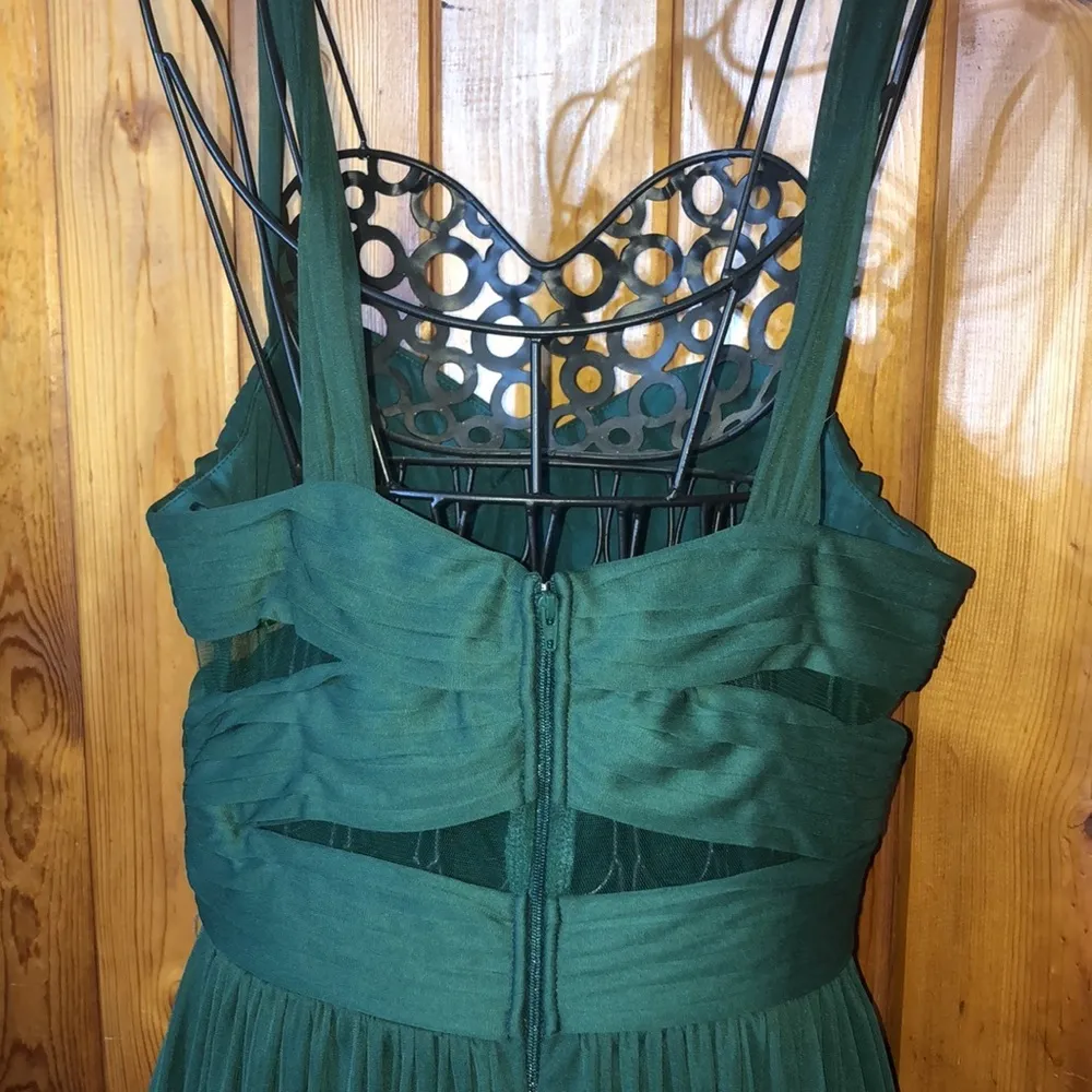 Birdy grey ELSYE DRESS MESH EMERALD bridesmaids dress size medium green wedding​ - Image 14
