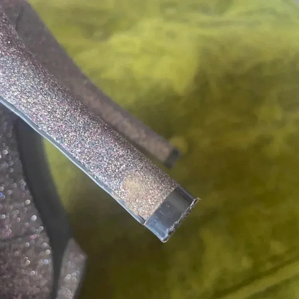 Madden Girl Multi color Glitter Platform‎ Heels Size 9.5 EUC! - Image 5