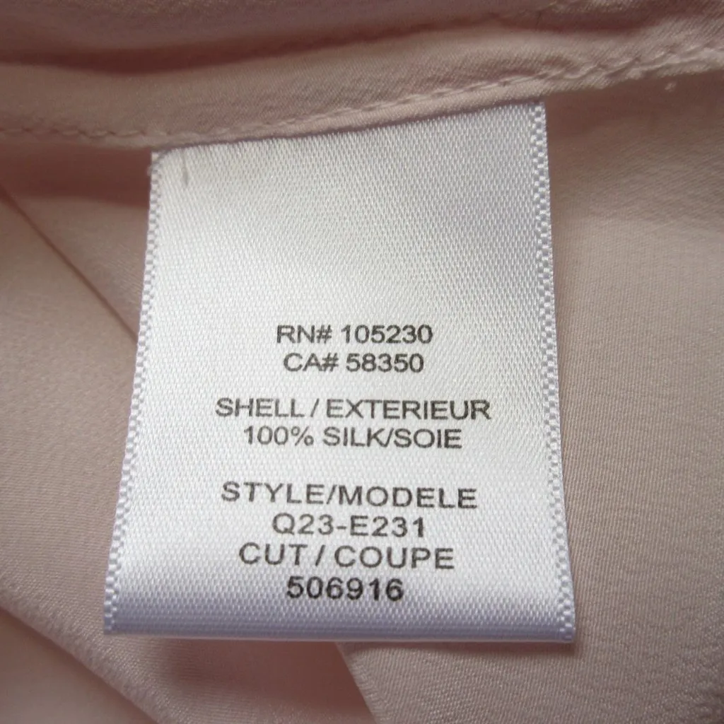 NWT Equipment Slim Signature in Lilac Snow Washed Silk Button Down Shirt L $214 - Image 4