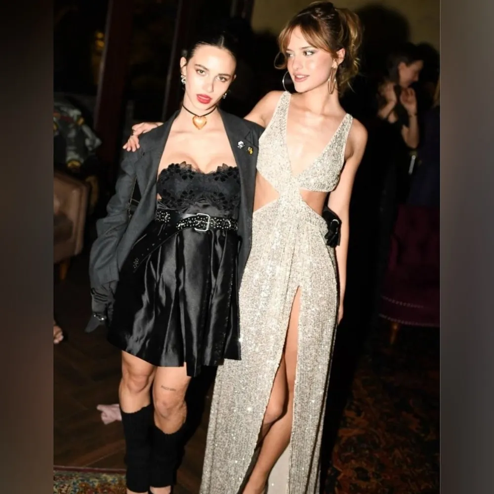 For Love and Lemons Virginia Lace Pleated Bustier Strapless Mini Babydoll Dress - Image 16