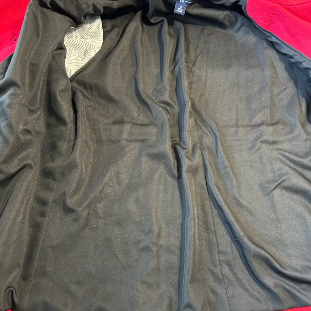 Gap Women’s Red Wool Double-Breasted Peacoat - Image 5