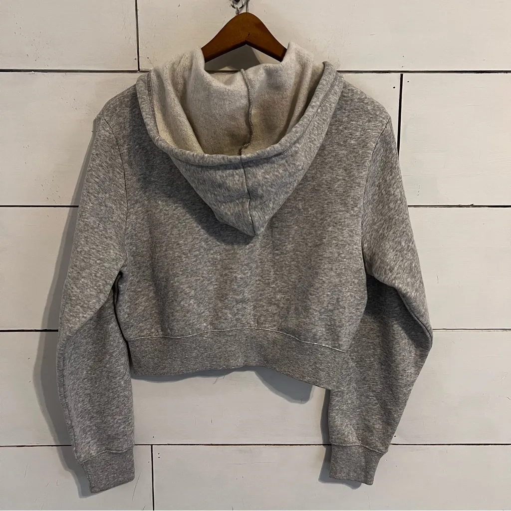 No Boundaries Cropped Full Zip Jacket. Size XSmall. - Image 2