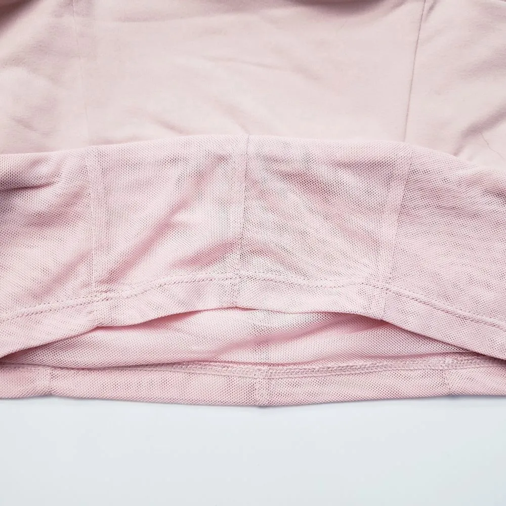 Free People Intimately Ballet Pink Cream Mesh Panel Bralette - Image 4