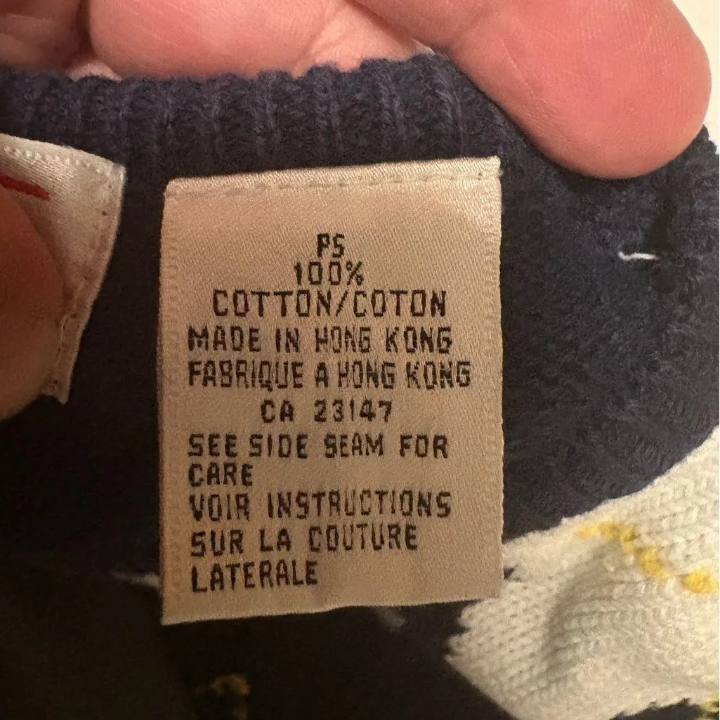 Talbots Petite PS,Argyle Sweater - Image 5