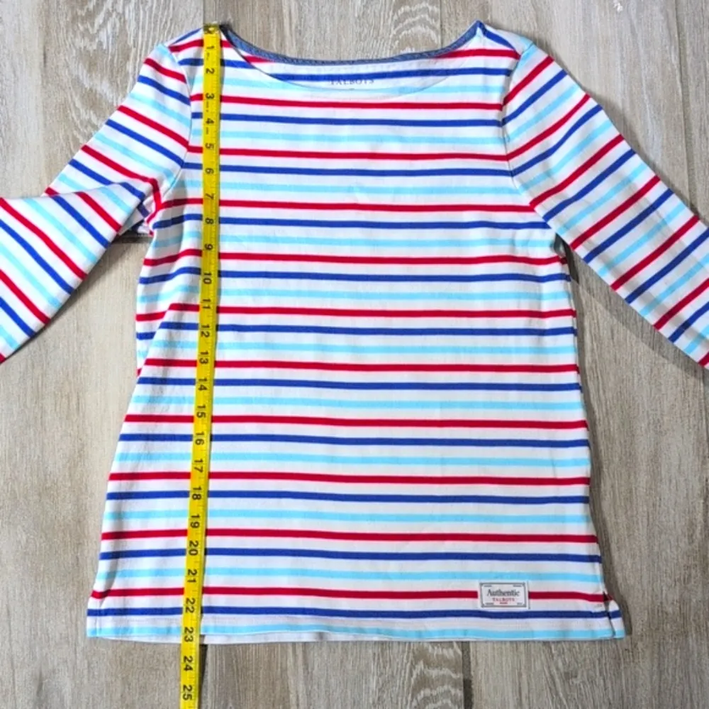 Talbots Bateau Stripe Talbots Tee | Talbots Long Sleeve Striped Shirt - Image 12