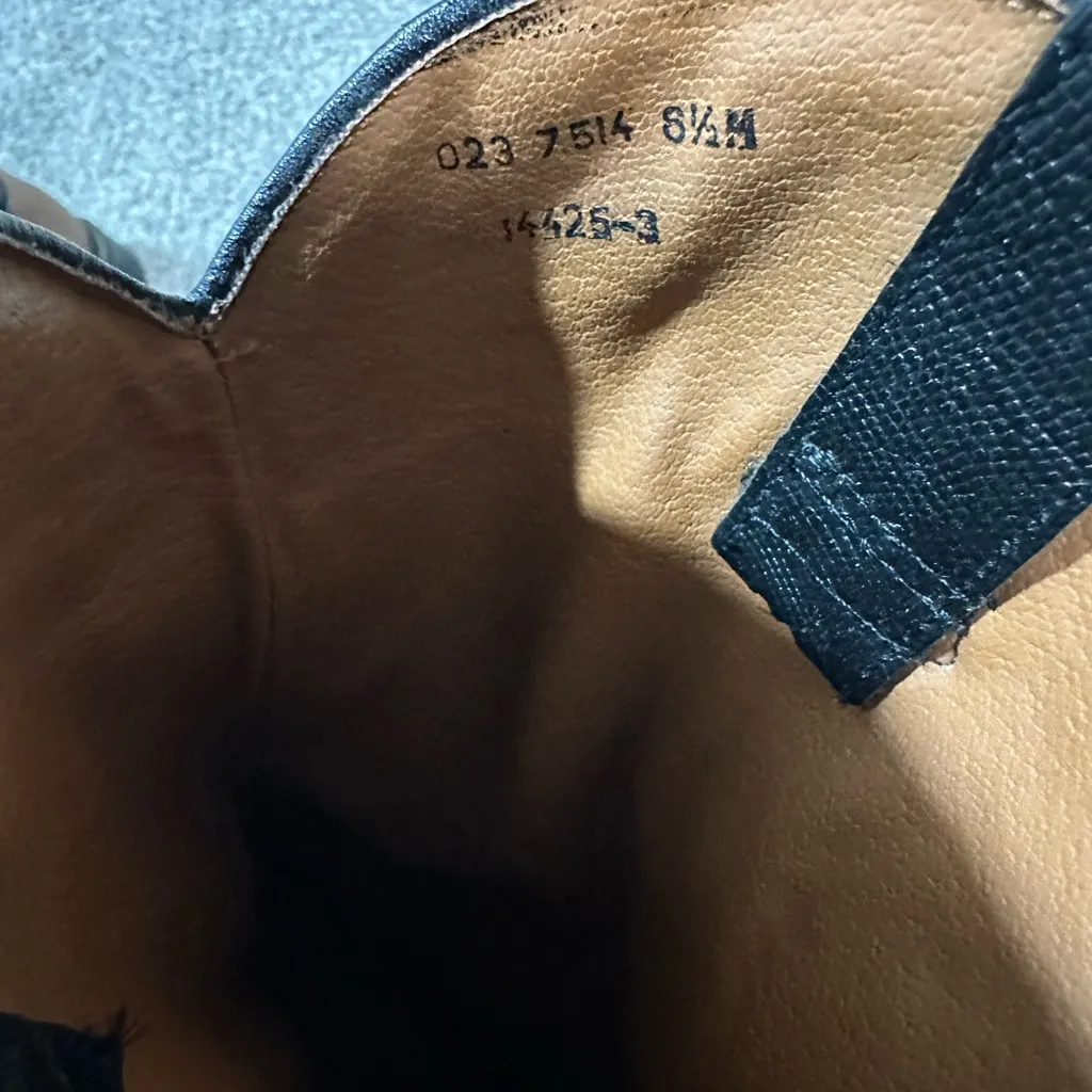 Hunt Club Black Heeled Boots - Image 5