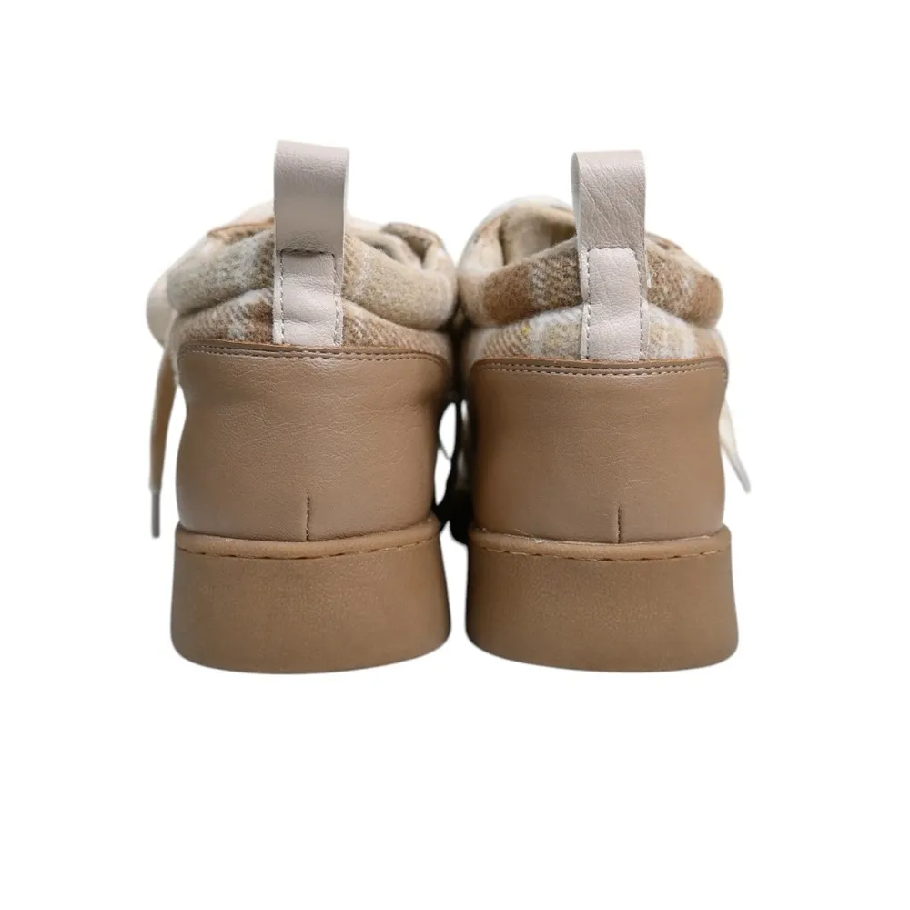 Oasis Society California Womens 8 Plaid High Top Sneakers - Image 8