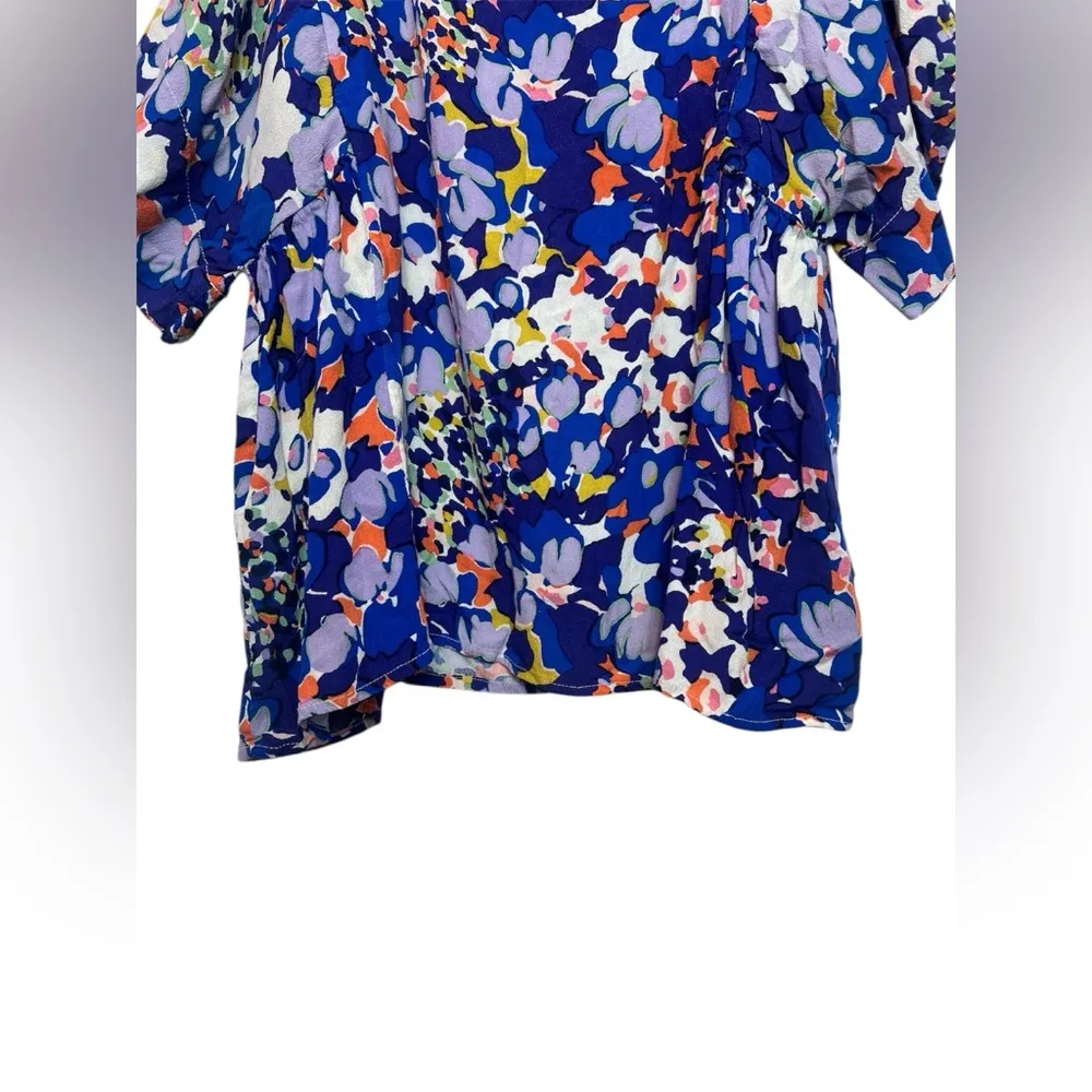 Anthropologie Maeve Milla Maeve floral blouse - Image 7