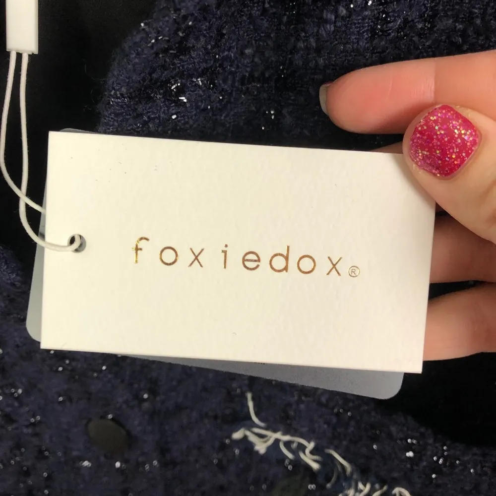 Foxiedox Floral Takeo Embroidered Jacket Medium - Image 11