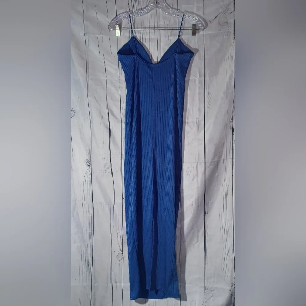 PrettyLittleThing Royal Blue Maxi Bodycon Dress - Image 2