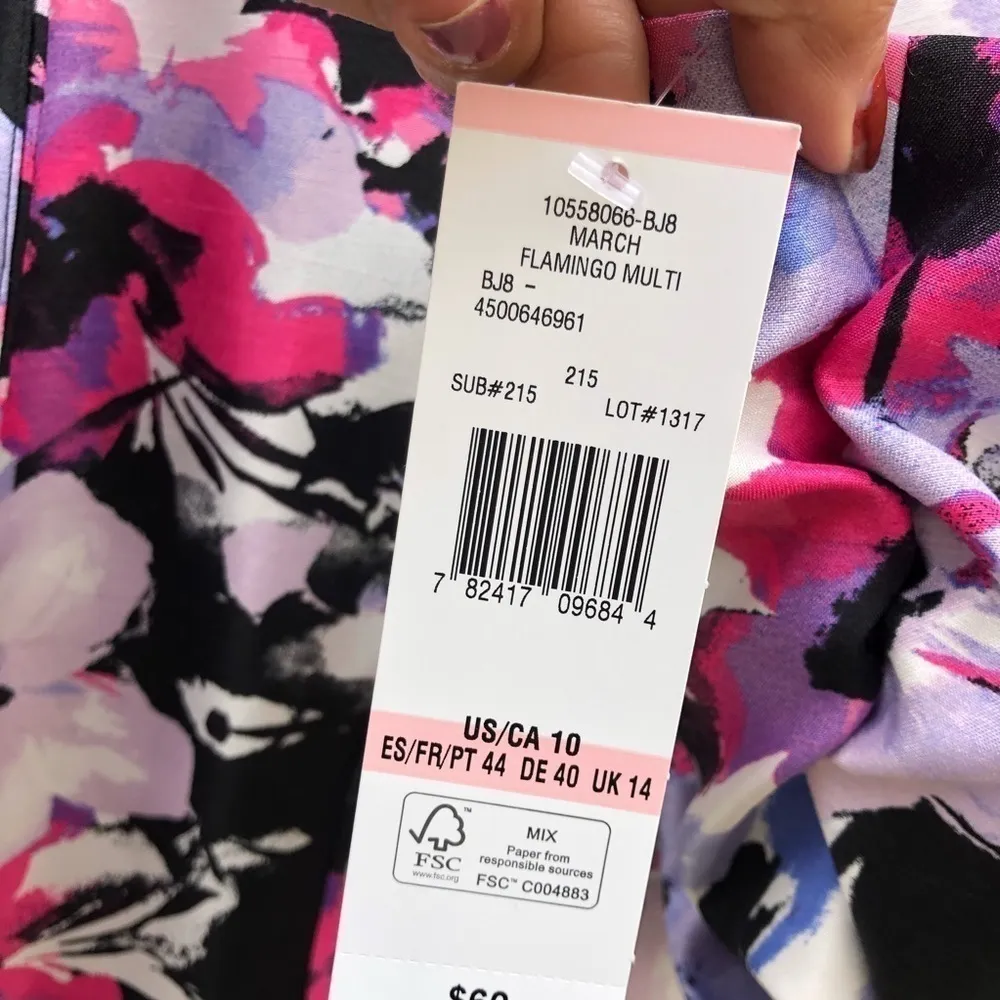 Evan-Picone Floral Blazer Size 10 NWT - Image 8