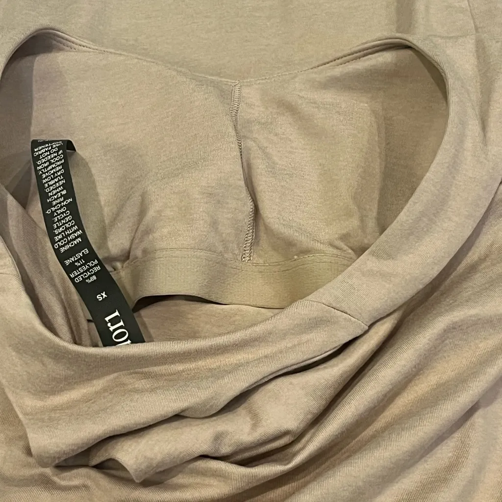 Vuori Halo Racerback Dress ecru grey cream dress XS - Image 6