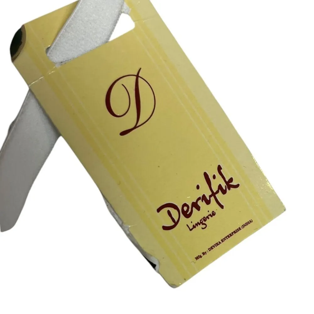 Derifik‎ Lingerie Women's B Cup Bra White Floral Ditsy Simple Unlined Size undefined - Image 6