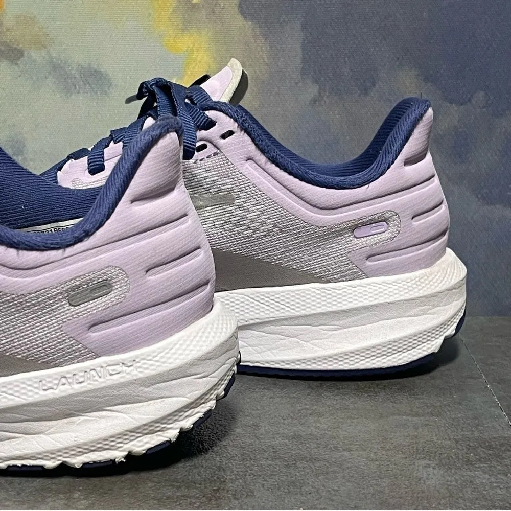 Brooks Launch 9 Lilac & Silver Women's Running Shoes Size 6.5B - Image 6