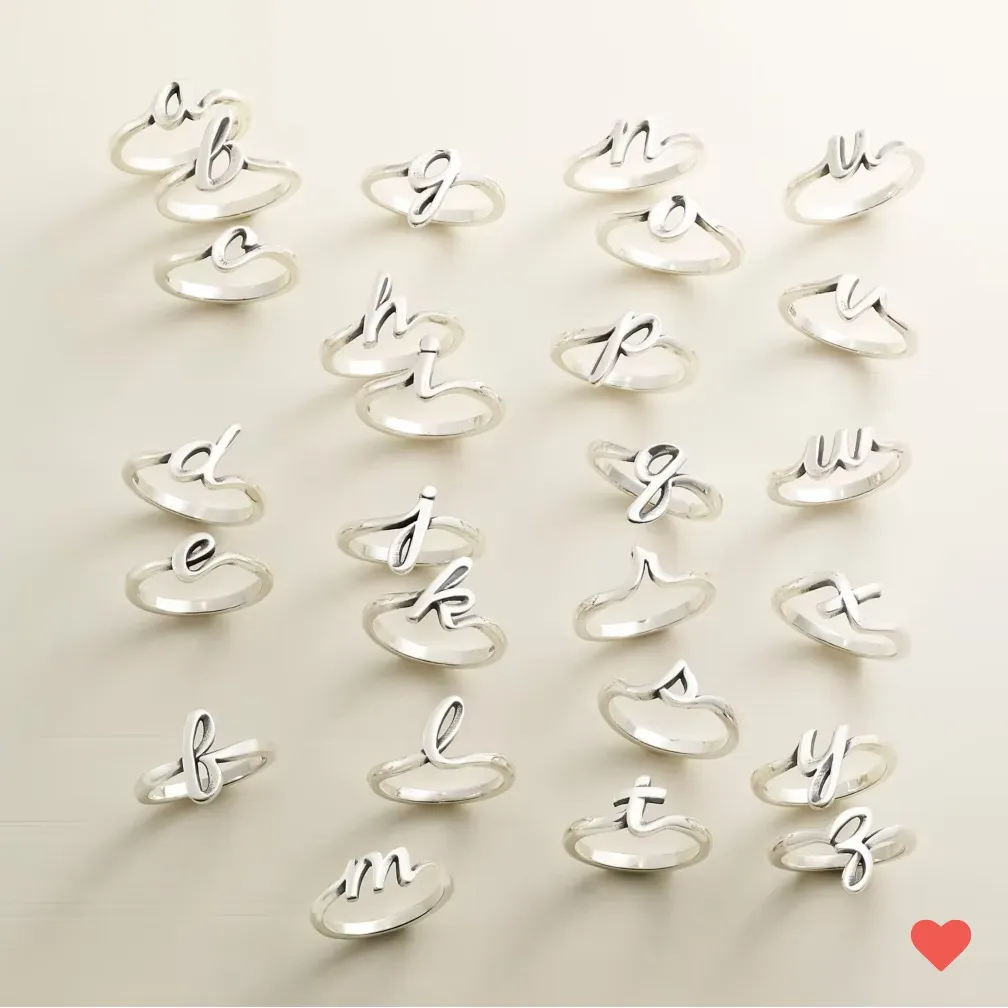 James Avery “A” Initial Ring - Image 3