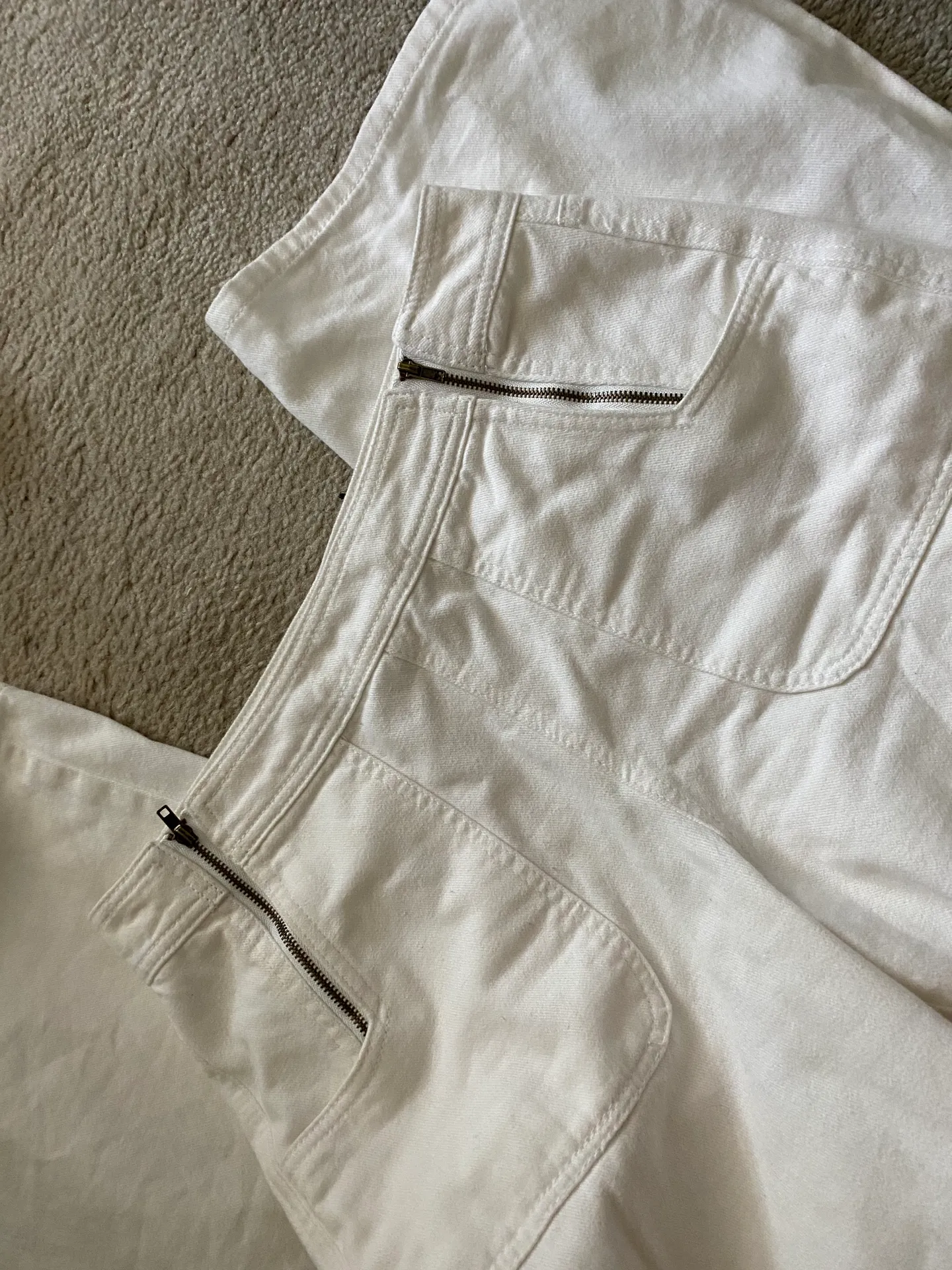 Gianni Bini High Waist White Jeans - Image 5