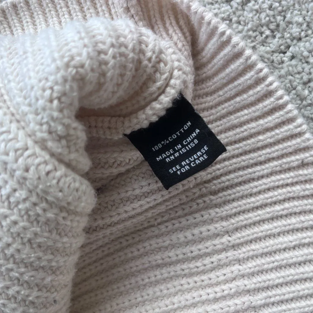 525 America Cream and Navy Sweater - Image 8