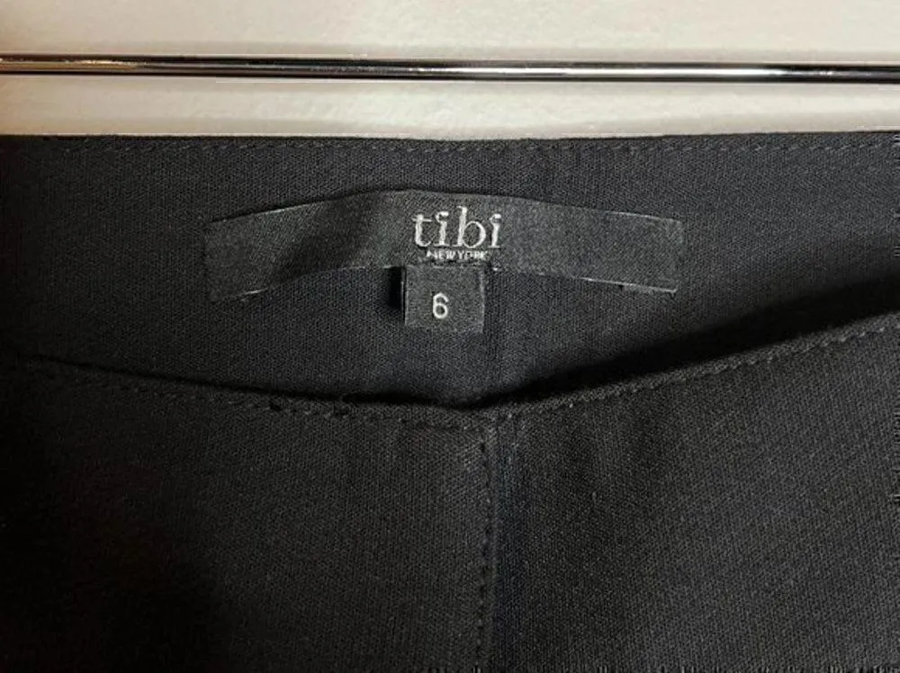 Tibi black lace up ankle dress pants - Image 5