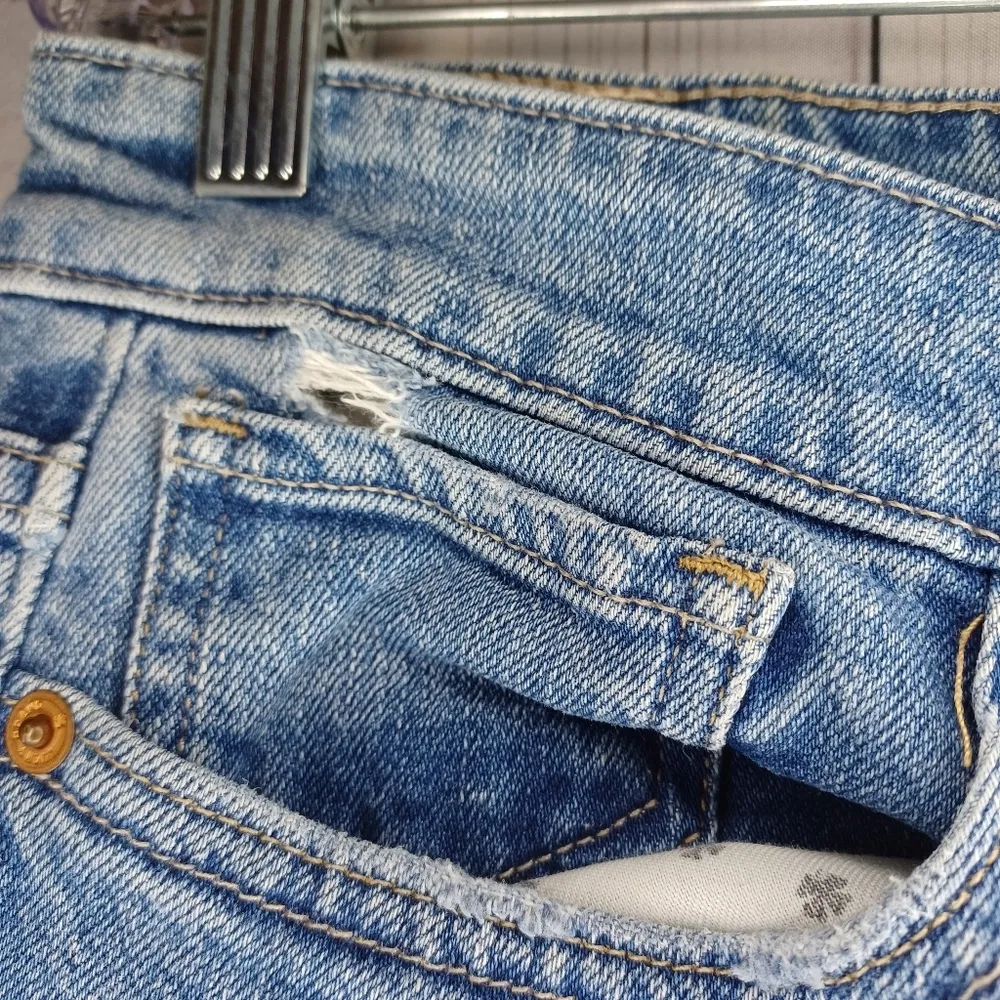 Lucky Brand Ava Skinny Embroidered Blue Jeans with Floral Design - Image 10