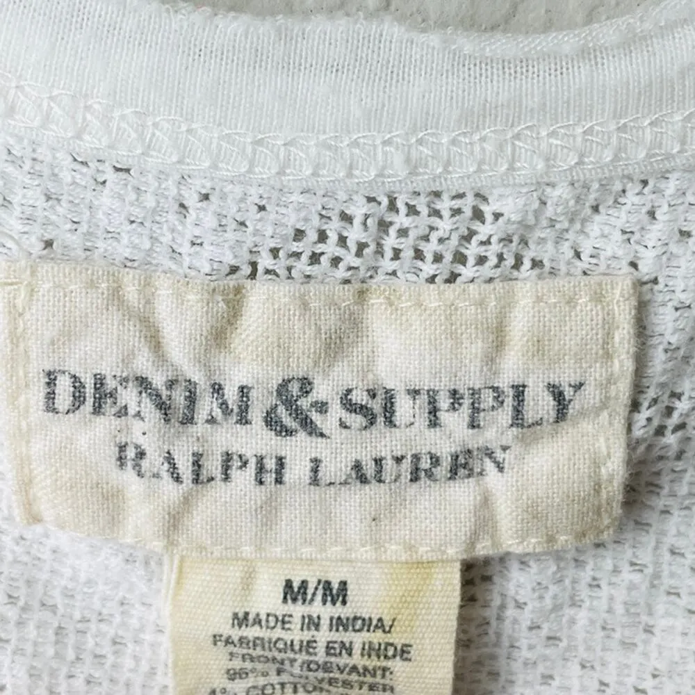 Ralph Lauren Denim & Supply White Island Beach Graphic Tank - Image 4