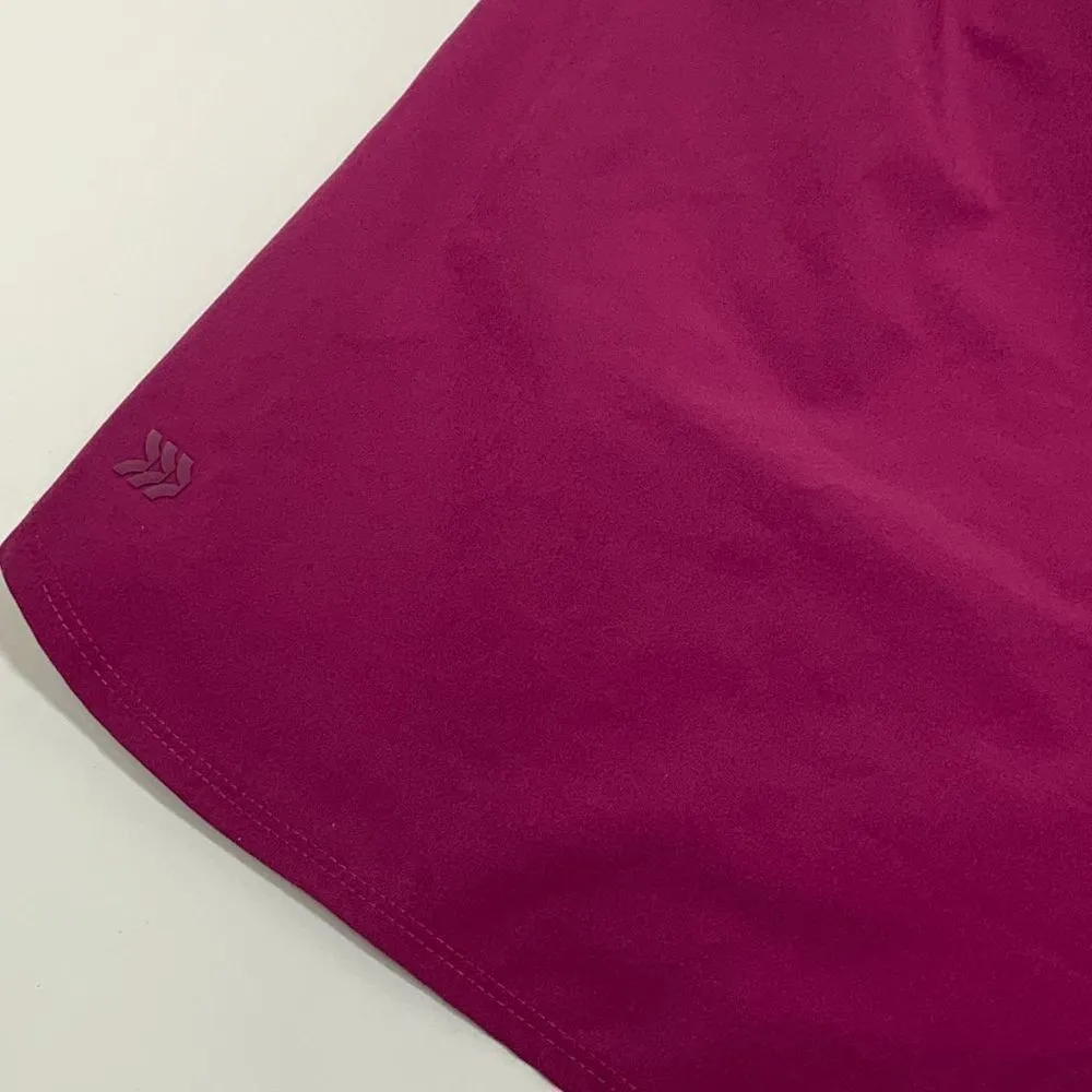 All In Motion Women's Active Shorts Running Workout Elastic Waist Maroon XXL - Image 5