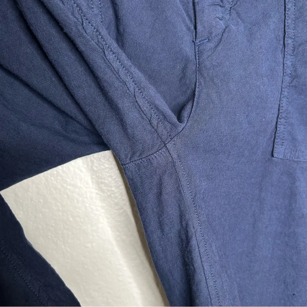 Frank & Eileen Jameson Utility Jogger Italian Performance Linen blue 10 - Image 4