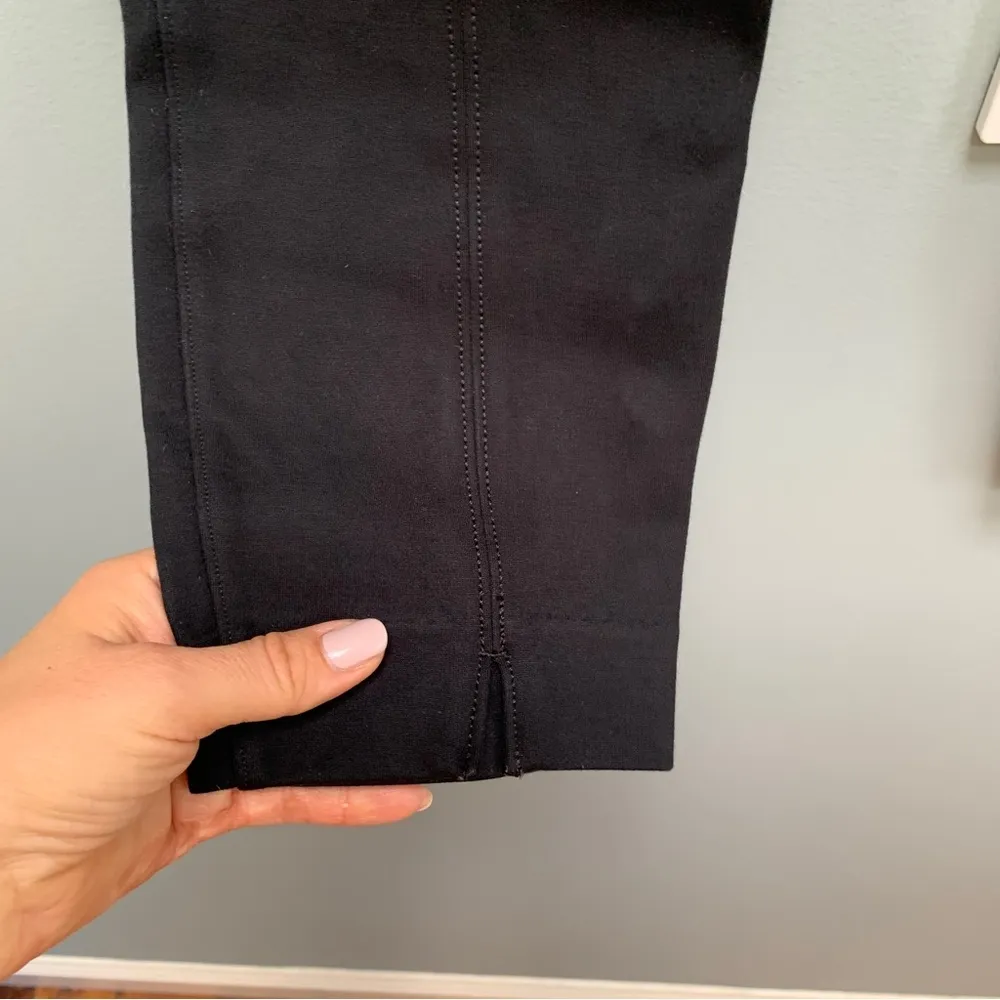 SPANX Back-Seam Skinny Ponte Pants in Black Petite Small - Image 6