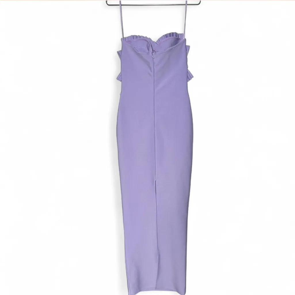 Insane lilac beaded maxi dress Purple - Image 7
