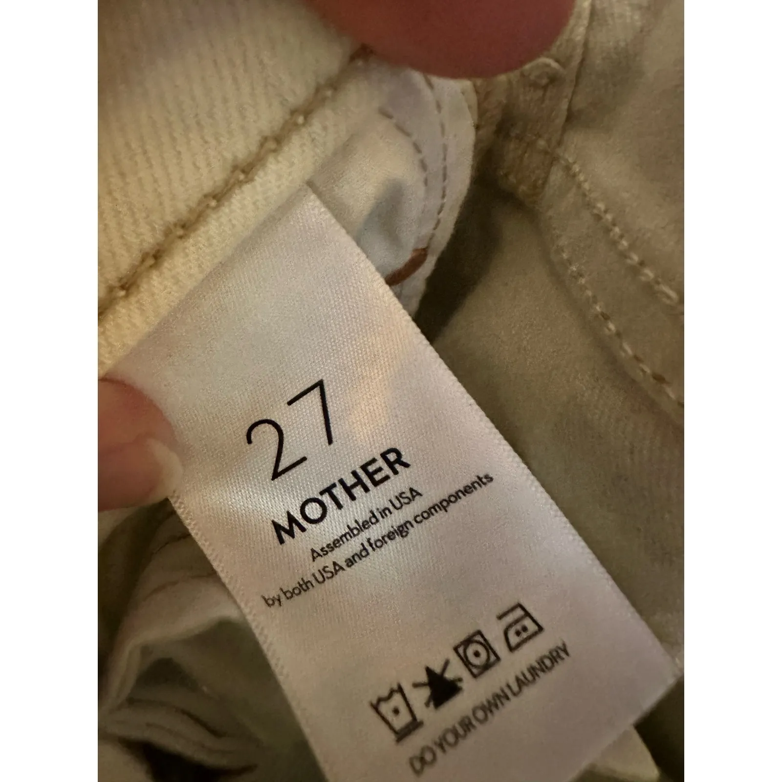 Mother 27 The Insider Crop Step Fray Jeans Check Harlequin 150th anniversary Black - Image 15