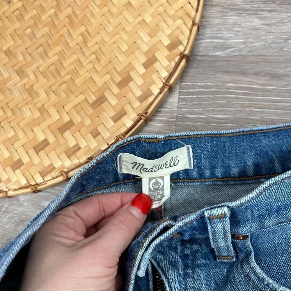 Madewell high Rise denim shorts - Image 5