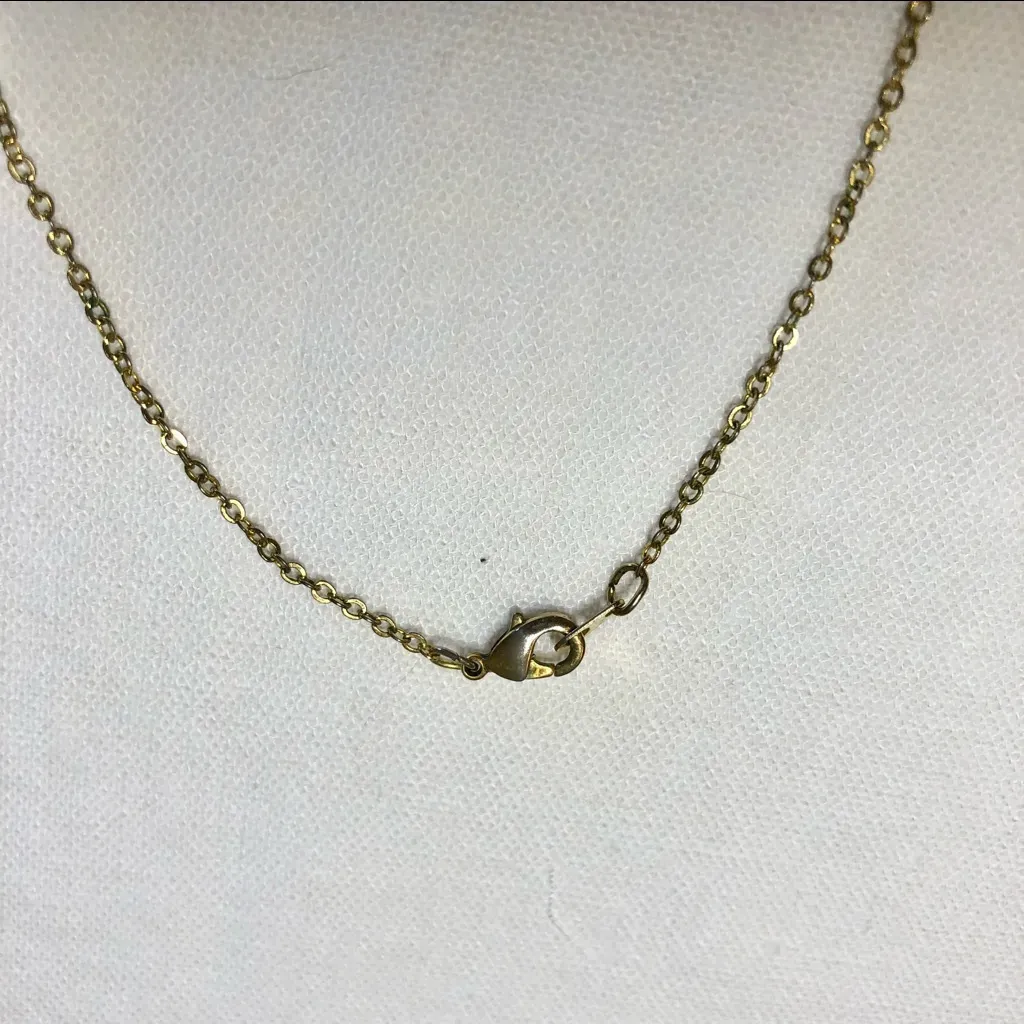 Chi Omega Engraved Bar Necklace - Image 2