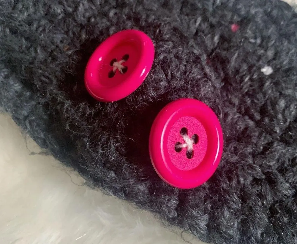 theyarnival Handcrafted Chunky Cable Knit Headband Ear Warmer Adjustable Gray - Image 6