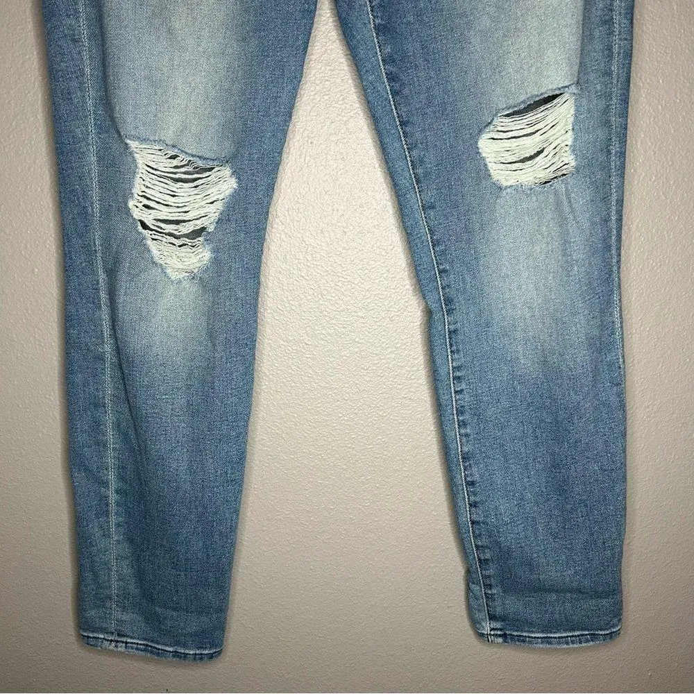 7 for all Mankind Josefina distressed skinny boyfriend jeans women’s size 28 - Image 3