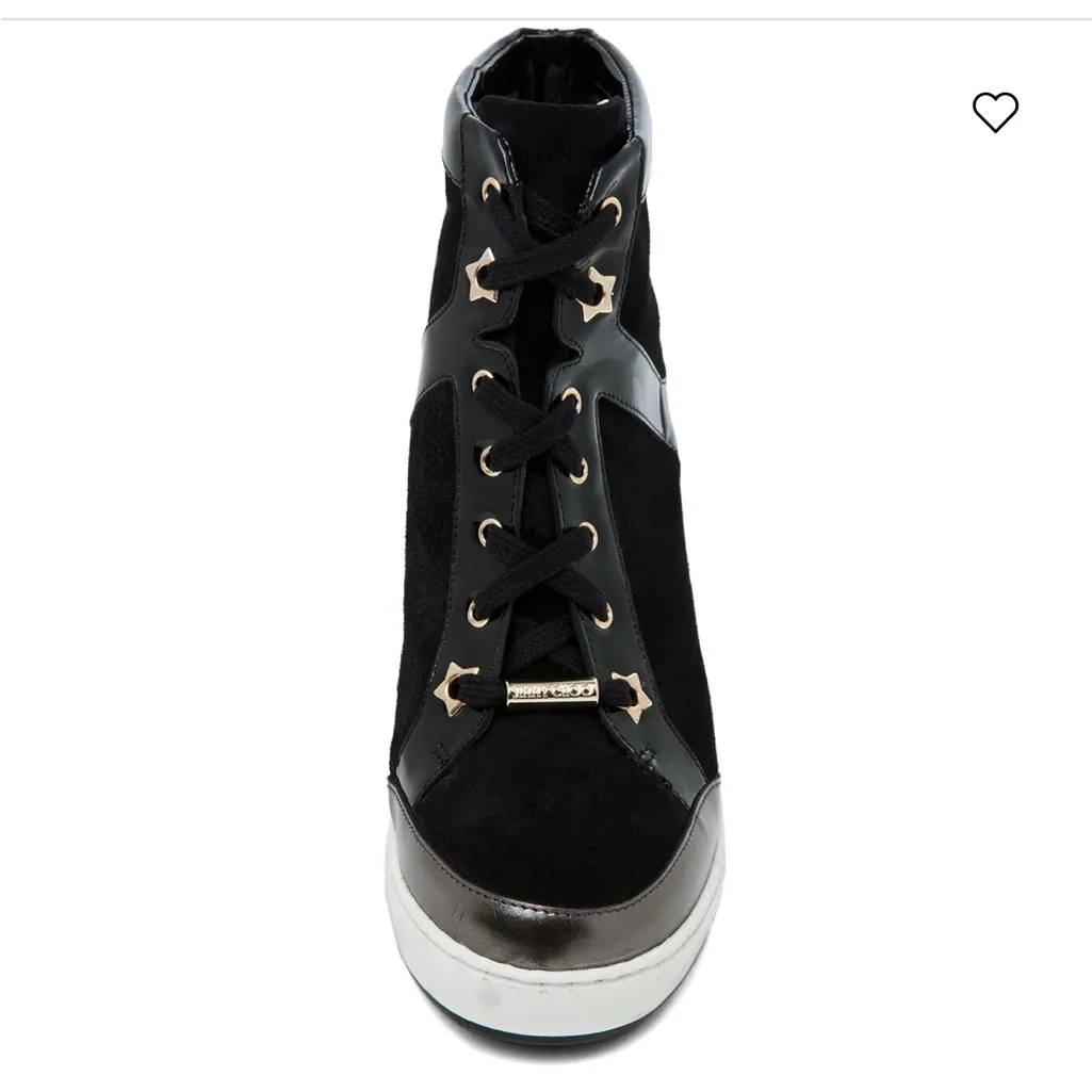 JIMMY CHOO Panama Wedge Sneaker - Image 4