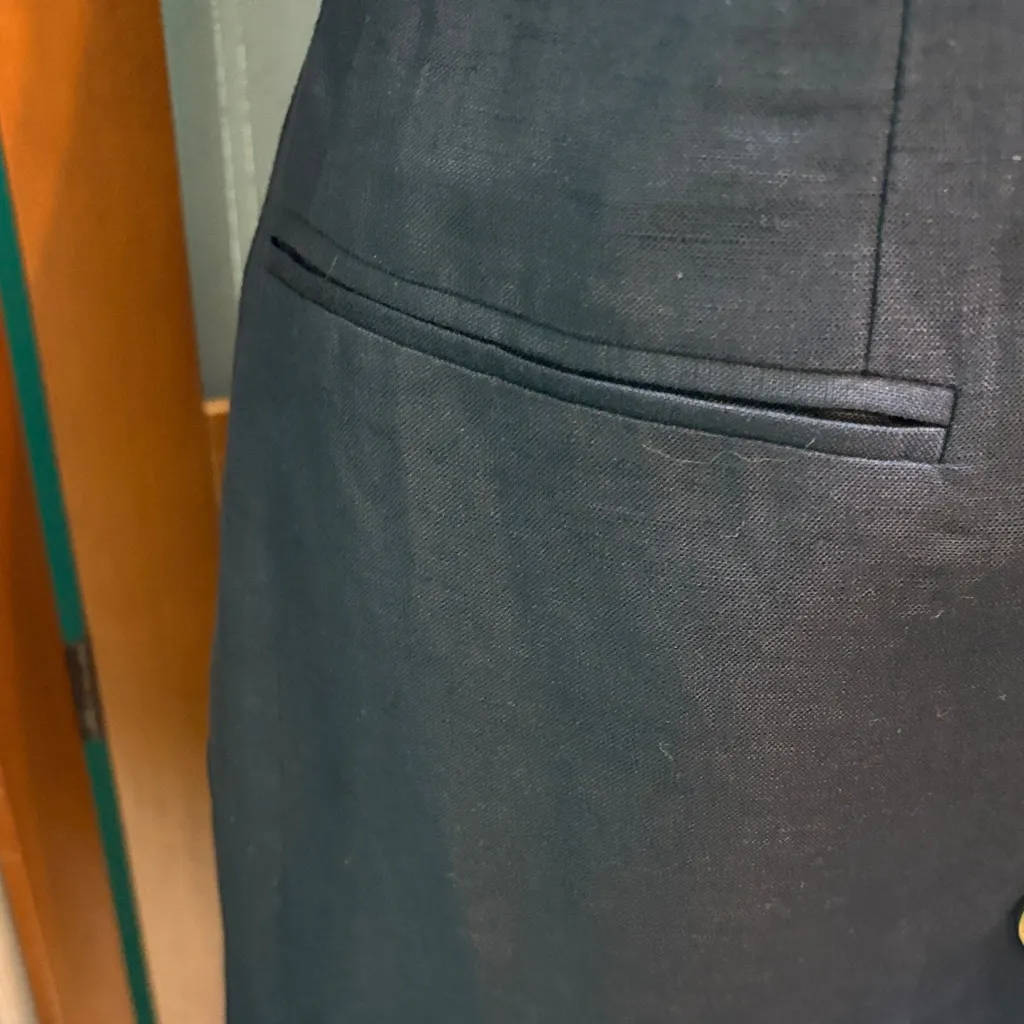 Harve Benard by Gerald holtzman  Dark Blue Double-Breasted Dress - Image 6