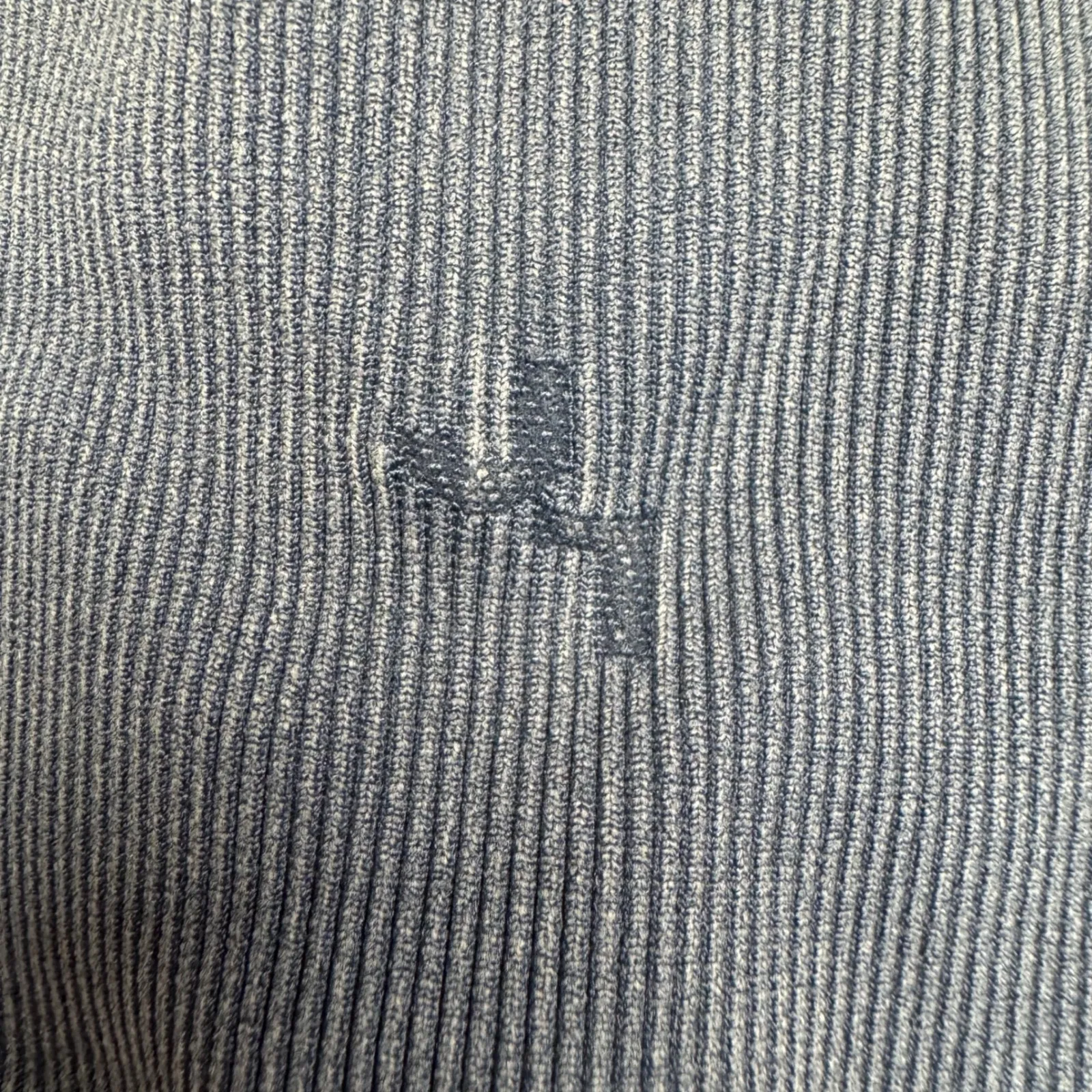 JOYLAB Ribbed Seamless Bike Shorts Womens Extra Small Blue Workout Athletic - Image 3